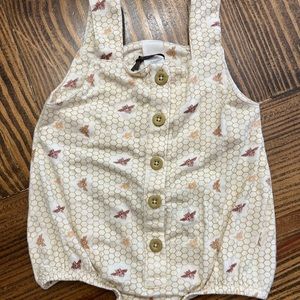 NWT KATE QUINN WOODS HONEYCOMB BUBBLE 3-6M